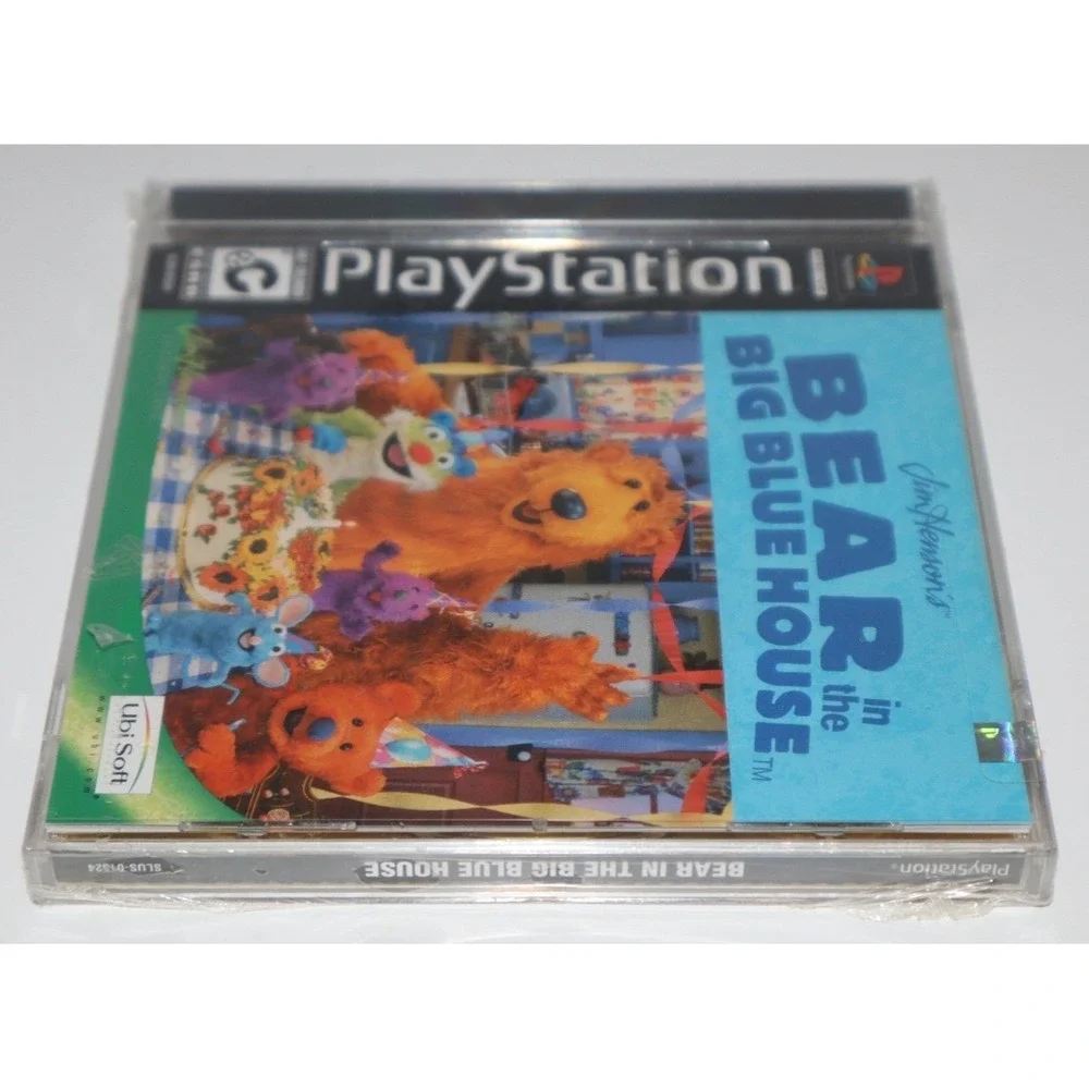 Jim Henson's Bear in the Big Blue House 2002 PlayStation Game SEALED NEW